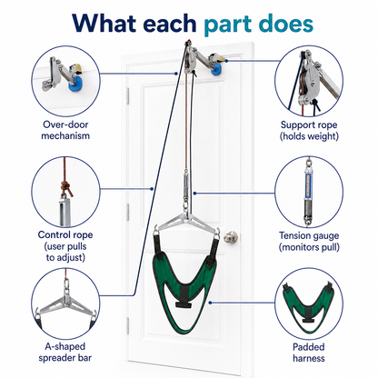 NeckReset™ Adjustable Neck Traction System