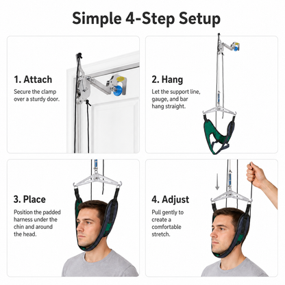 NeckReset™ Adjustable Neck Traction System