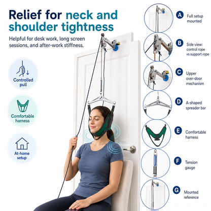 NeckReset™ Adjustable Neck Traction System